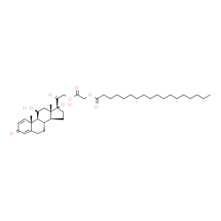 ChemSpider 2D Image | prednisolone steaglate | C41H64O8