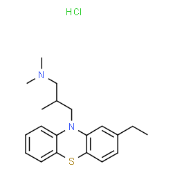 ChemSpider 2D Image | Etymemazine Hydrochloride | C20H27ClN2S