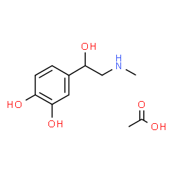 ChemSpider 2D Image | EPINEPHRINE ACETATE | C11H17NO5