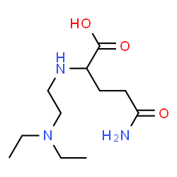 ChemSpider 2D Image | N~2~-[2-(Diethylamino)ethyl]glutamine | C11H23N3O3