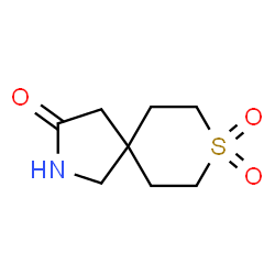 ChemSpider 2D Image | 8-Thia-2-azaspiro[4.5]decan-3-one 8,8-dioxide | C8H13NO3S