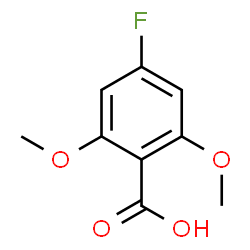 ChemSpider 2D Image | 4-Fluoro-2,6-dimethoxybenzoic acid | C9H9FO4