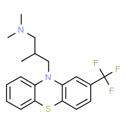 ChemSpider 2D Image | Trifluomeprazine | C19H21F3N2S