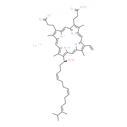 ChemSpider 2D Image | heme o | C49H58FeN4O5