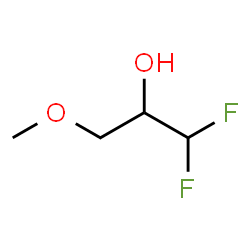 ChemSpider 2D Image | 1,1-Difluoro-3-methoxy-2-propanol | C4H8F2O2