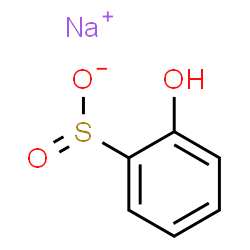 ChemSpider 2D Image | Sodium 2-hydroxybenzenesulfinate | C6H5NaO3S