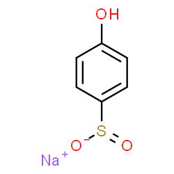 ChemSpider 2D Image | Sodium 4-hydroxybenzenesulfinate | C6H5NaO3S