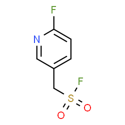 ChemSpider 2D Image | (6-Fluoro-3-pyridinyl)methanesulfonyl fluoride | C6H5F2NO2S