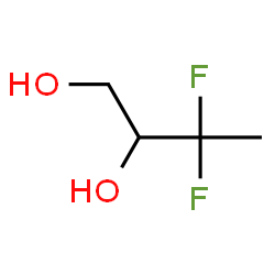 ChemSpider 2D Image | 3,3-Difluoro-1,2-butanediol | C4H8F2O2