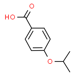 ChemSpider 2D Image | 4-Isopropoxybenzoic acid | C10H12O3