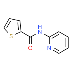 ChemSpider 2D Image | N-2-Pyridinyl-2-thiophenecarboxamide | C10H8N2OS