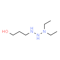 ChemSpider 2D Image | 3-(3,3-Diethyltriazanyl)-1-propanol | C7H19N3O