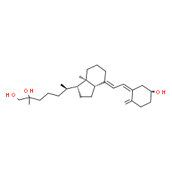 ChemSpider 2D Image | (3R,5Z,7E)-9,10-Secocholesta-5,7,10-triene-3,25,26-triol | C27H44O3