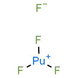 ChemSpider 2D Image | Trifluoroplutonium(1+) fluoride | F4Pu