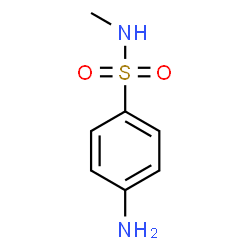 ChemSpider 2D Image | N1-Methylsulfanilamide | C7H10N2O2S