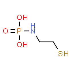 ChemSpider 2D Image | (2-Sulfanylethyl)phosphoramidic acid | C2H8NO3PS