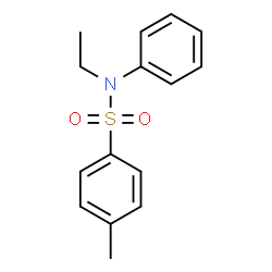 ChemSpider 2D Image | N-Ethyl-4-methyl-N-phenylbenzensulfonamid | C15H17NO2S