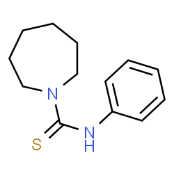 ChemSpider 2D Image | N-Phenyl-1-azepanecarbothioamide | C13H18N2S