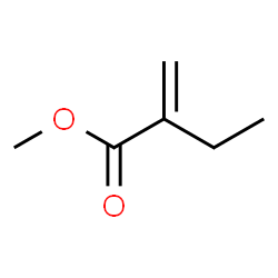 ChemSpider 2D Image | Methyl 2-ethylacrylate | C6H10O2