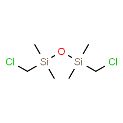 ChemSpider 2D Image | 1,3-Bis(chloromethyl)tetramethyldisiloxane | C6H16Cl2OSi2