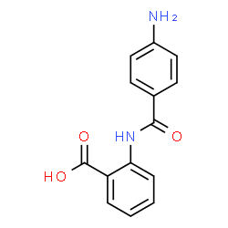 ChemSpider 2D Image | 2-[(4-Aminobenzoyl)amino]benzoic acid | C14H12N2O3
