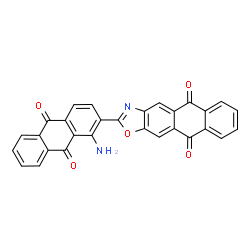 ChemSpider 2D Image | Vat Red 10 | C29H14N2O5