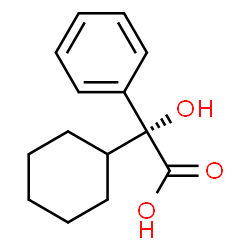 ChemSpider 2D Image | (-)-cyclohexylphenylglycolic acid | C14H18O3