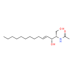 ChemSpider 2D Image | C2 Ceramide (d14:1/2:0) | C16H31NO3