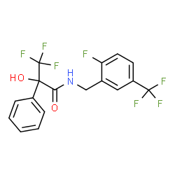 ChemSpider 2D Image | MK-3984 | C17H12F7NO2