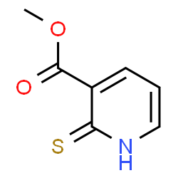 ChemSpider 2D Image | Methyl 2-sulfanylnicotinate | C7H7NO2S