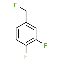 ChemSpider 2D Image | 1,2-Difluoro-4-(fluoromethyl)benzene | C7H5F3