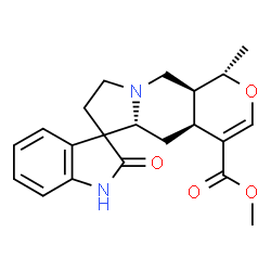 ChemSpider 2D Image | Methyl (3beta,19alpha,20alpha)-19-methyl-2-oxoformosanan-16-carboxylate | C21H24N2O4