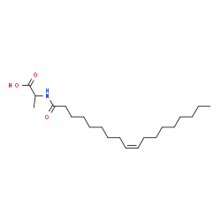 ChemSpider 2D Image | N-[(9Z)-9-Octadecenoyl]alanine | C21H39NO3