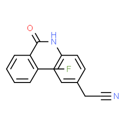 ChemSpider 2D Image | N-[4-(Cyanomethyl)phenyl]-2-fluorobenzamide | C15H11FN2O
