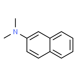 ChemSpider 2D Image | N,N-DIMETHYL-2-NAPHTHYLAMINE | C12H13N
