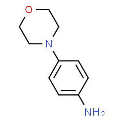 ChemSpider 2D Image | 4-Morpholinoaniline | C10H14N2O
