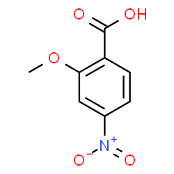 ChemSpider 2D Image | 2-Methoxy-4-nitrobenzoic acid | C8H7NO5