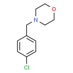 ChemSpider 2D Image | 4-(4-Chlorobenzyl)morpholine | C11H14ClNO