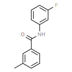 ChemSpider 2D Image | N-(3-Fluorophenyl)-3-methylbenzamide | C14H12FNO