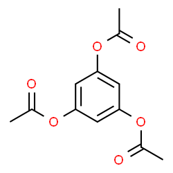 ChemSpider 2D Image | Benzene-1,3,5-triyl triacetate | C12H12O6