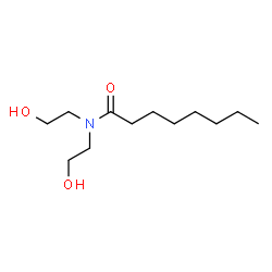 ChemSpider 2D Image | Caprylic diethanolamide | C12H25NO3