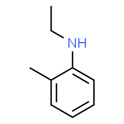 ChemSpider 2D Image | N-Ethyl-o-toluidine | C9H13N