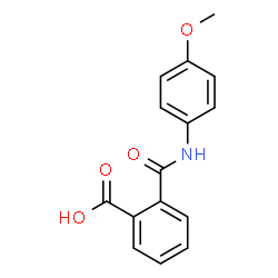 ChemSpider 2D Image | 4'-Methoxyphthalanilic acid | C15H13NO4