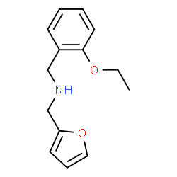 ChemSpider 2D Image | (2-Ethoxy-benzyl)-furan-2-ylmethyl-amine | C14H17NO2