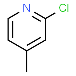 ChemSpider 2D Image | 2-Chloro-4-picoline | C6H6ClN
