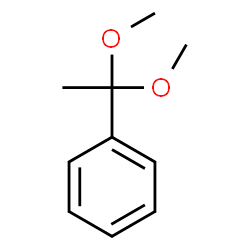ChemSpider 2D Image | (1,1-Dimethoxyethyl)benzene | C10H14O2