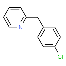 ChemSpider 2D Image | 2-(4-Chlorobenzyl)pyridine | C12H10ClN