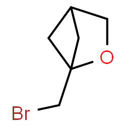 ChemSpider 2D Image | 1-(Bromomethyl)-2-oxabicyclo[2.1.1]hexane | C6H9BrO