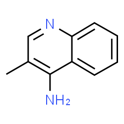 ChemSpider 2D Image | 3-Methyl-4-quinolinamine | C10H10N2