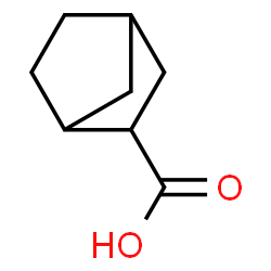 ChemSpider 2D Image | Bicyclo[2.2.1]heptane-2-carboxylic acid | C8H12O2